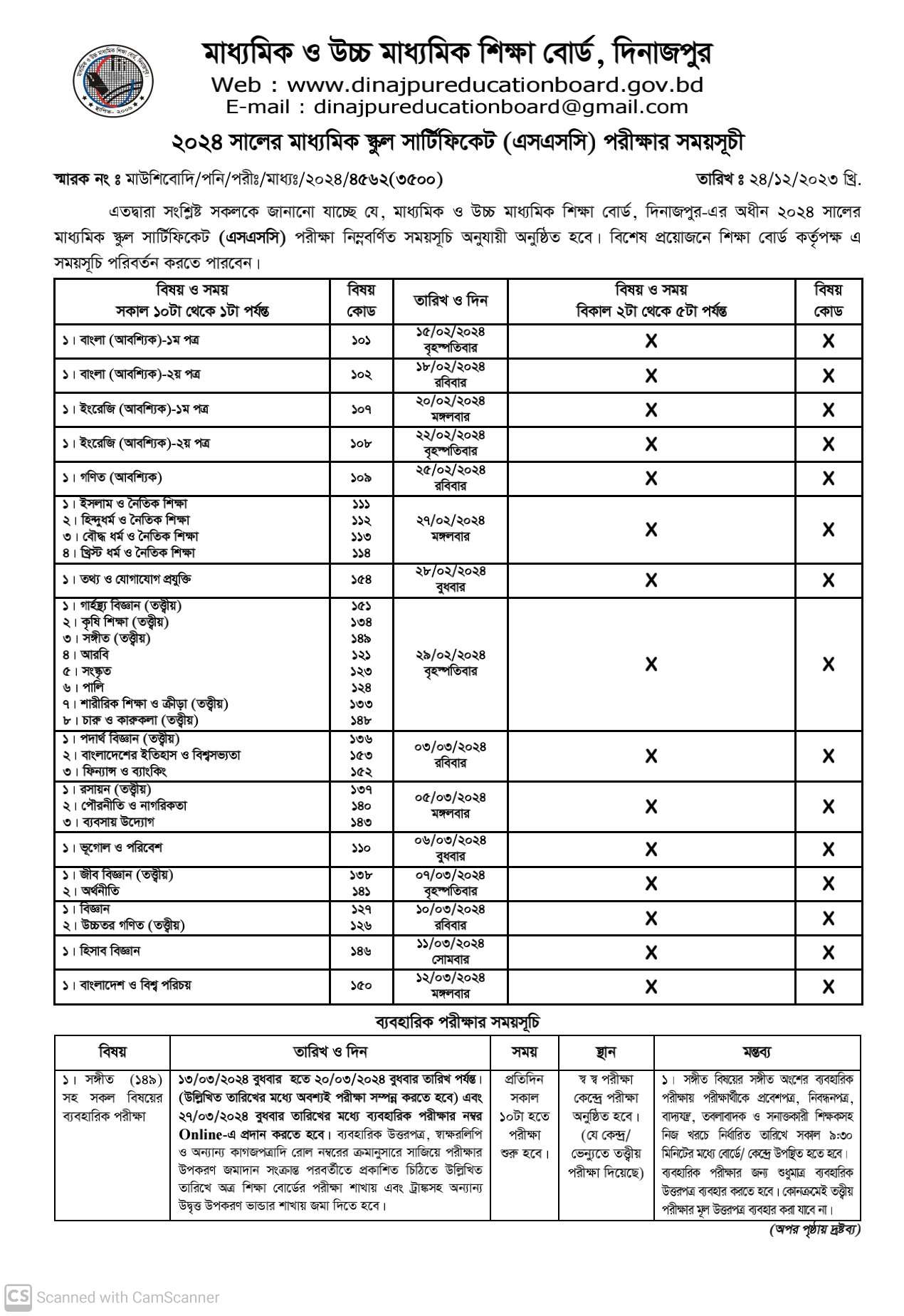 Ssc exam 24